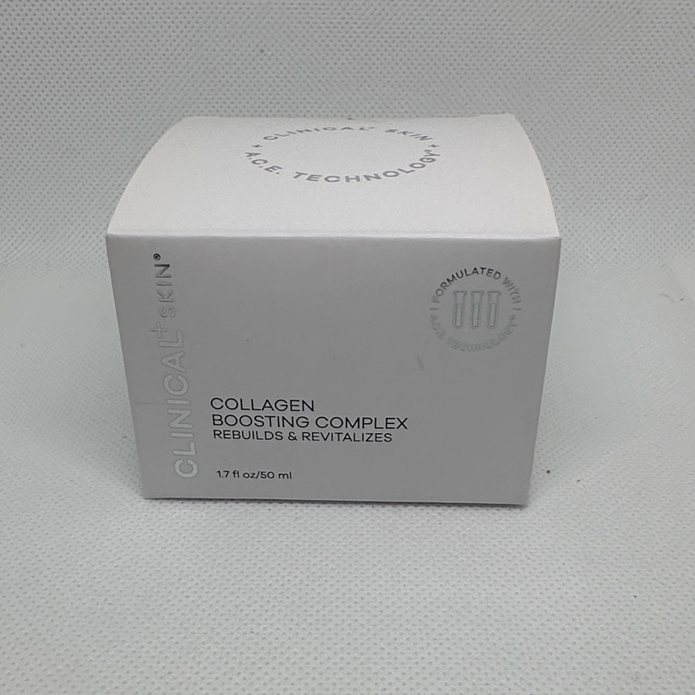 Clinical + Skin Collagen Boosting Complex 1.7 fl oz NIB Authentic Fresh